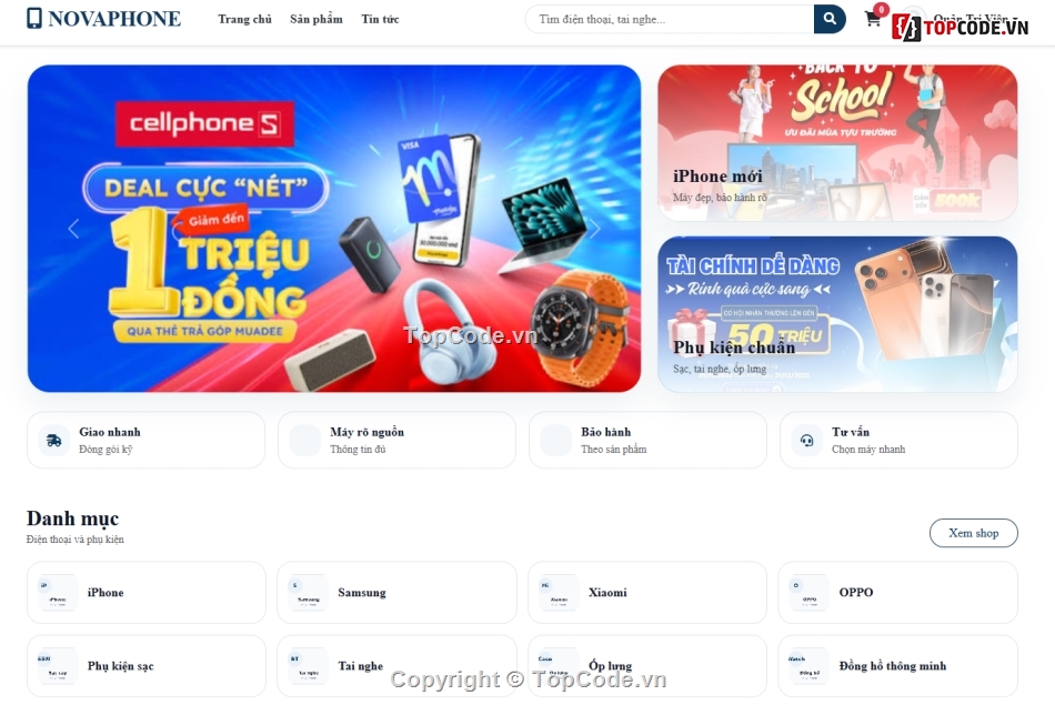 web php,web bán điện thoại,website bán điện thoại
